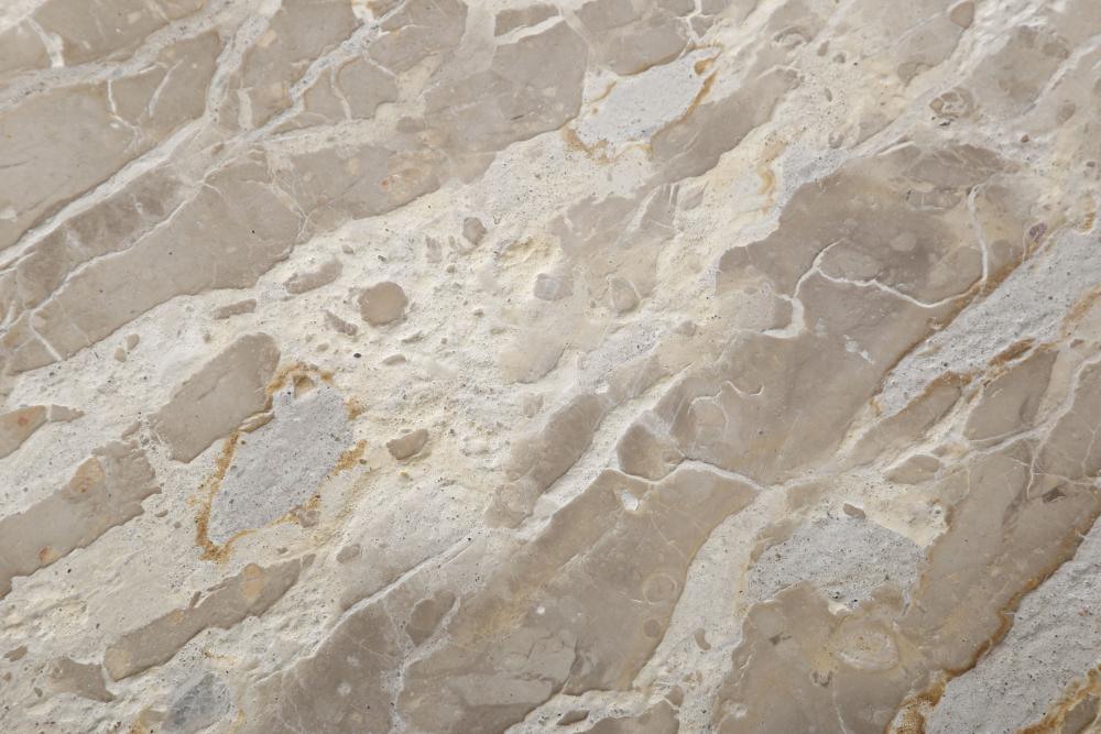 Capri Beige Marble Top Mango Wood Pedestal Round Dining Table 54 inch