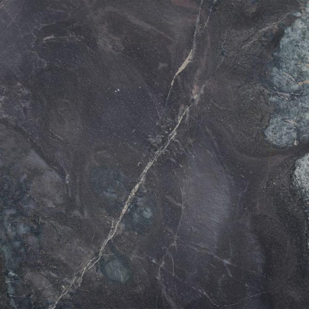 Lava Marble & Dark Brown Mango Wood Hexagonal Coffee Table 64 inch