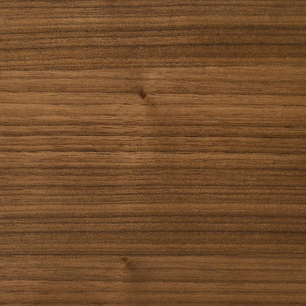 Mid-Century Modern Curved Back Wood Dining Chair Walnut Finish with Orange Fabric (Set of 2)