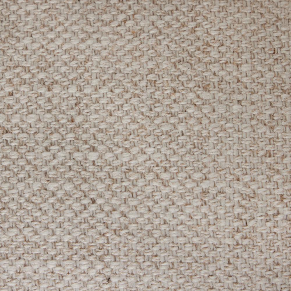 Modern Curved Cream Performance Fabric Fully Upholstered Tight Back Sofa 95 inch