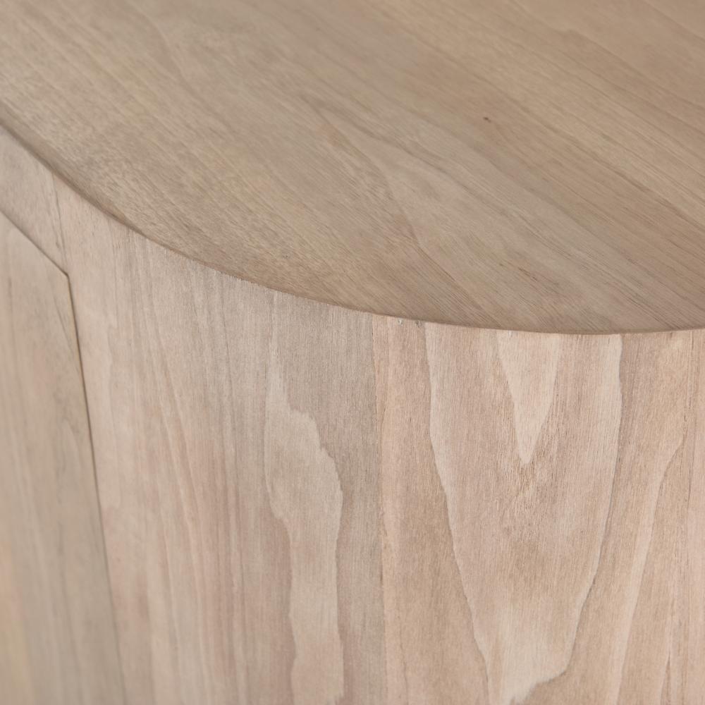 Curved Sideboard Ashen Walnut 86 inch – SLATE CUSTOM