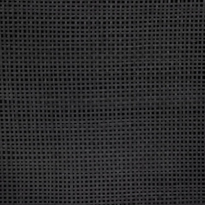 Black Cane Front 3 Drawer Mango Wood Nightstand 32 inch