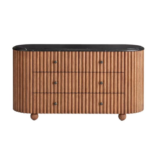 laila slate brown dresser Cleo Espresso Dresser