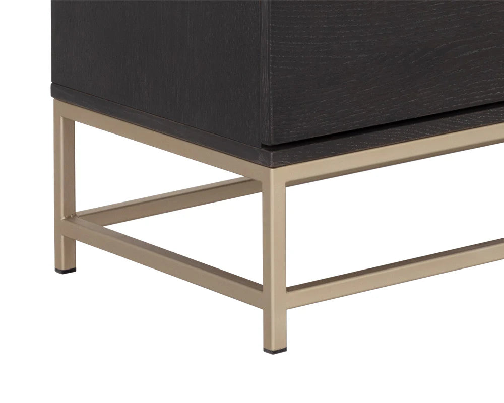Charcoal Grey & Gold Base 9 Drawer Dresser 84 inch SLATE CUSTOM Charcoal Grey & Gold Base 9 Drawer Dresser 84 inch SLATE CUSTOM