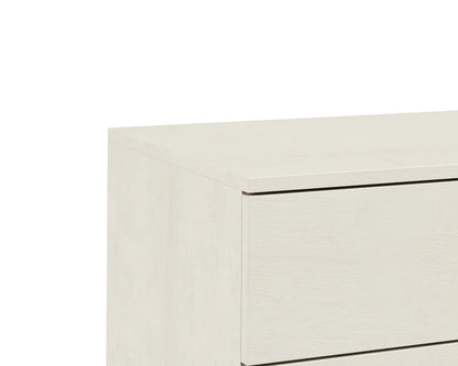 Cream & Gold Base 9 Drawer Dresser 84 inch