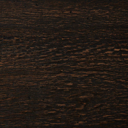 Ebony Rustic Wormwood Oak 2 Drawer Nightstand 36 inch