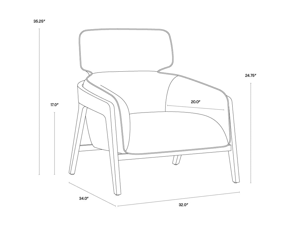 Exposed Brown Solid Birch Wood Frame Lounge Chair Gray Armchair