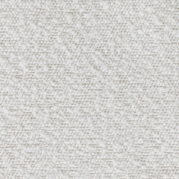 Cream Boucle Fabric Fully Upholstered Curved Wingback Queen Bed Frame