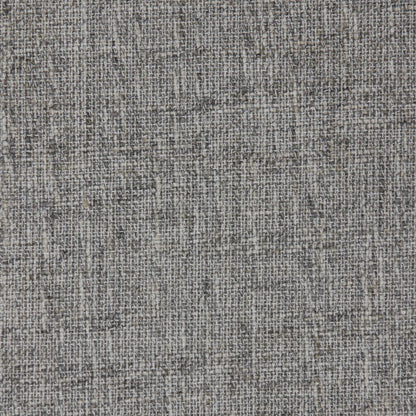 Channel Tufted Grey Fabric Fully Upholstered Queen Bed Frame