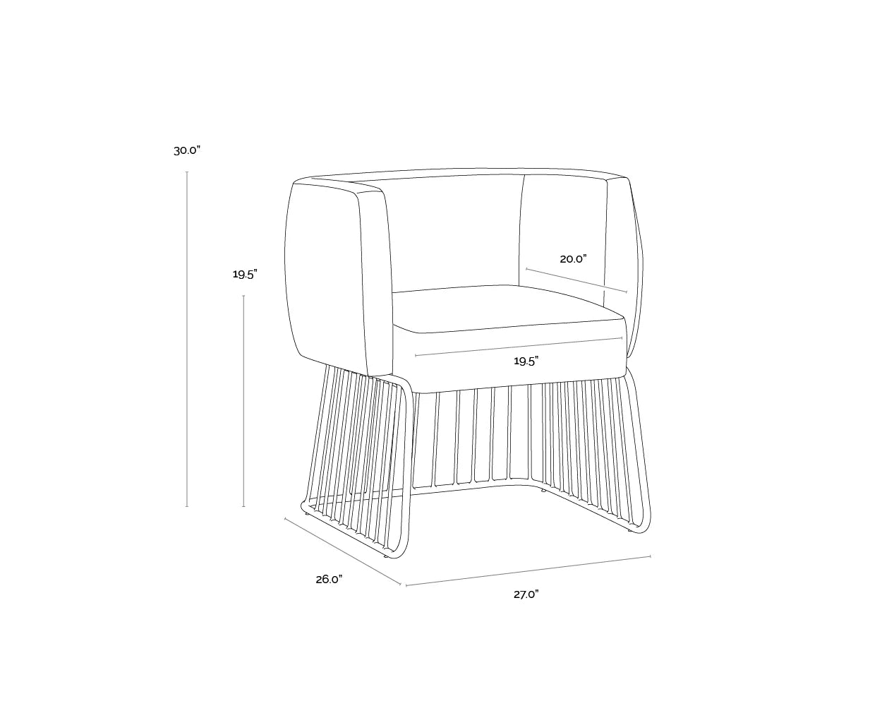 Forest Green Velvet Dining Chair Armchair Gold Cage Base