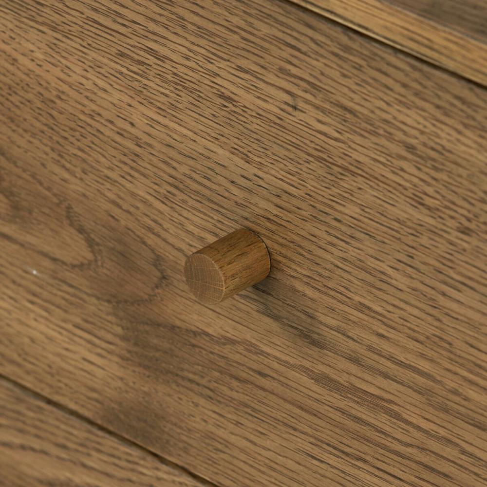 Midcentury Style Warm Brown Oak Wood Nightstand 22 inch
Success