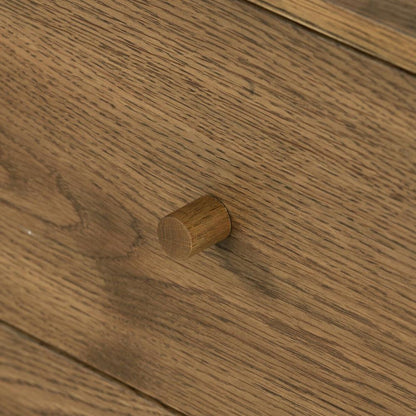 Midcentury Style Warm Brown Oak Wood Nightstand 22 inch
Success