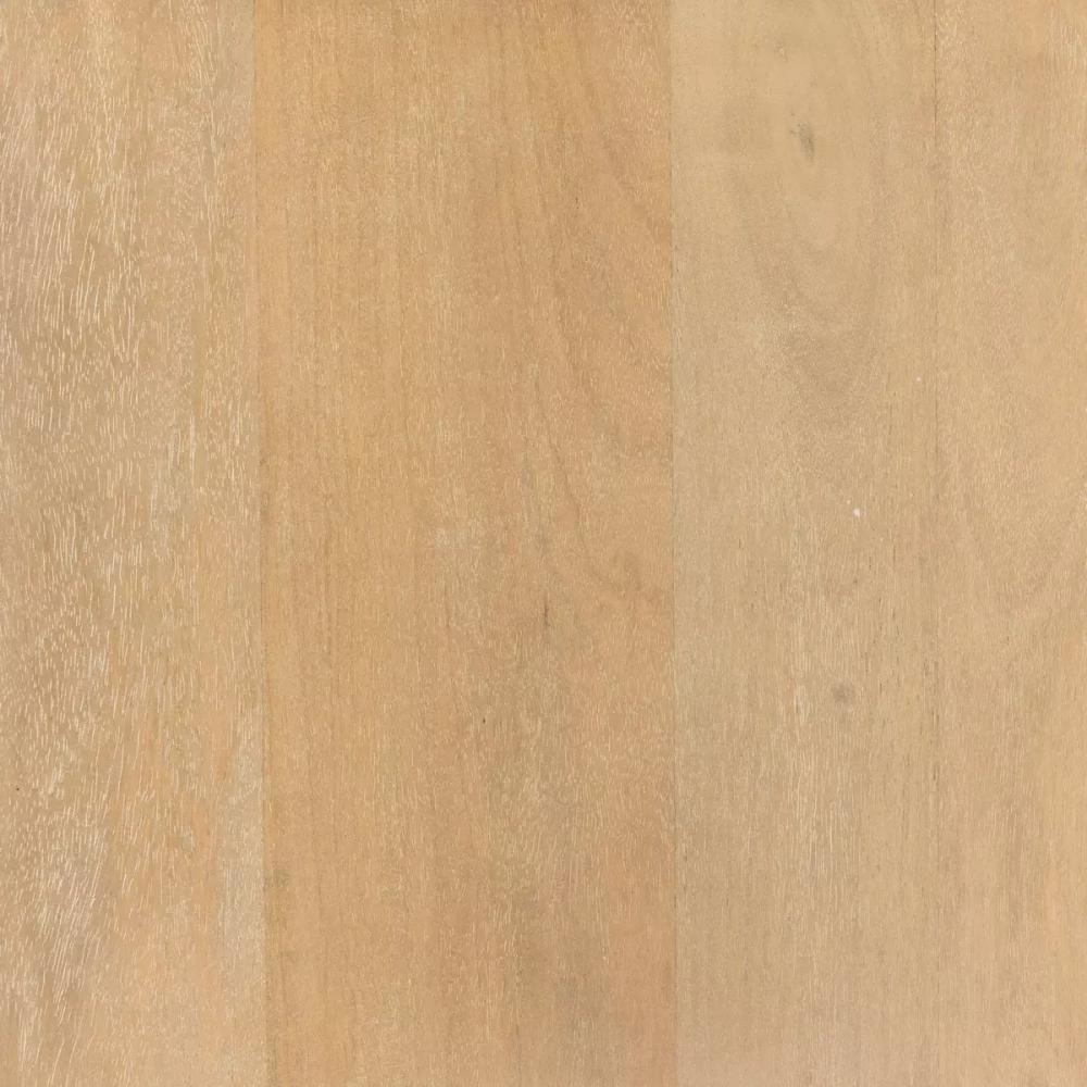 Natural Cane Front 3 Drawer Mango Wood Nightstand 32 inch