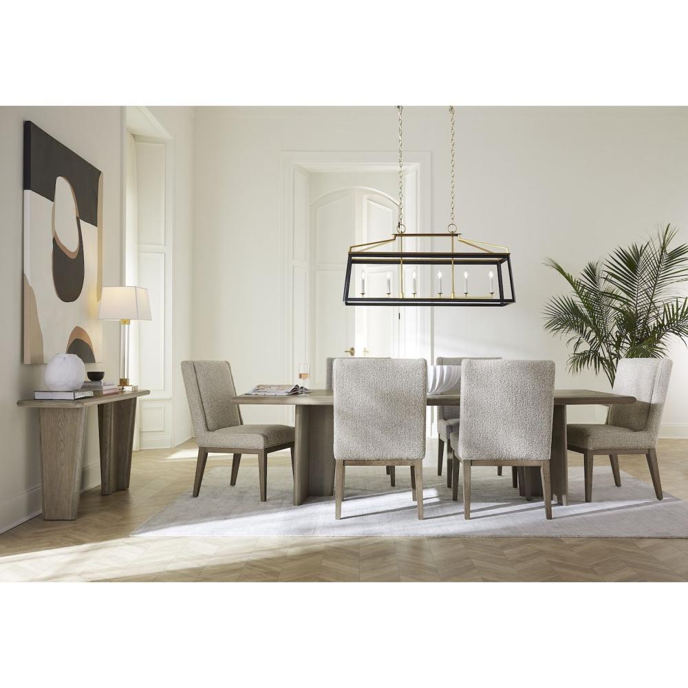 Organic Modern Console Table in Dusted Stone Finish 72 inch – SLATE CUSTOM