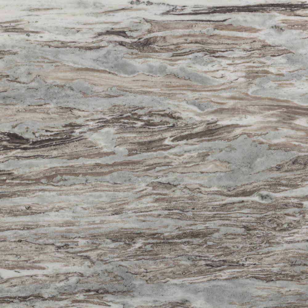 Organic Modern Sawar Marble Pedestal Round Dining Table 60 inch