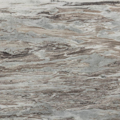 Organic Modern Sawar Marble Pedestal Round Dining Table 60 inch