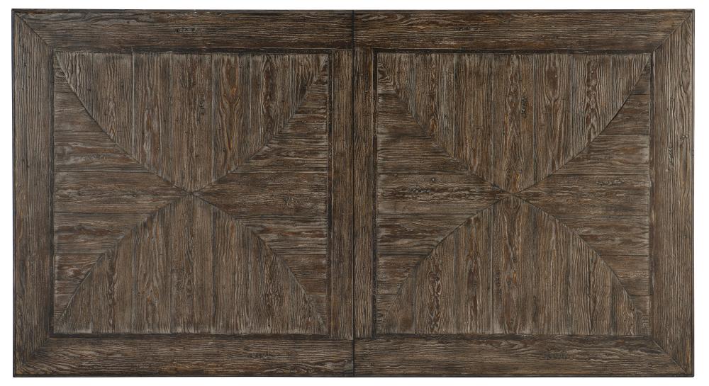 Traditional Turned Leg Rectangle Extension Dining Table 78 to 122 inch