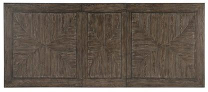 Traditional Turned Leg Rectangle Extension Dining Table 78 to 122 inch