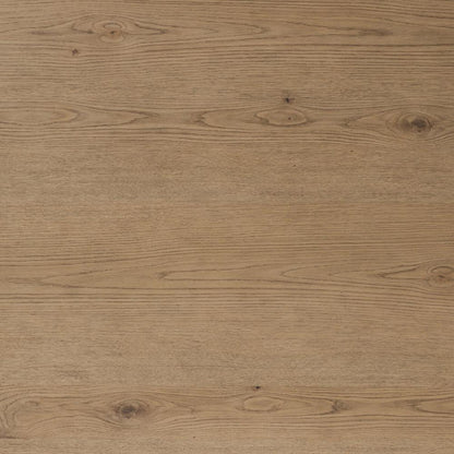 Turned Leg Trestle Rectangle Extension Dining Table Worn Oak 88 to 124 inch