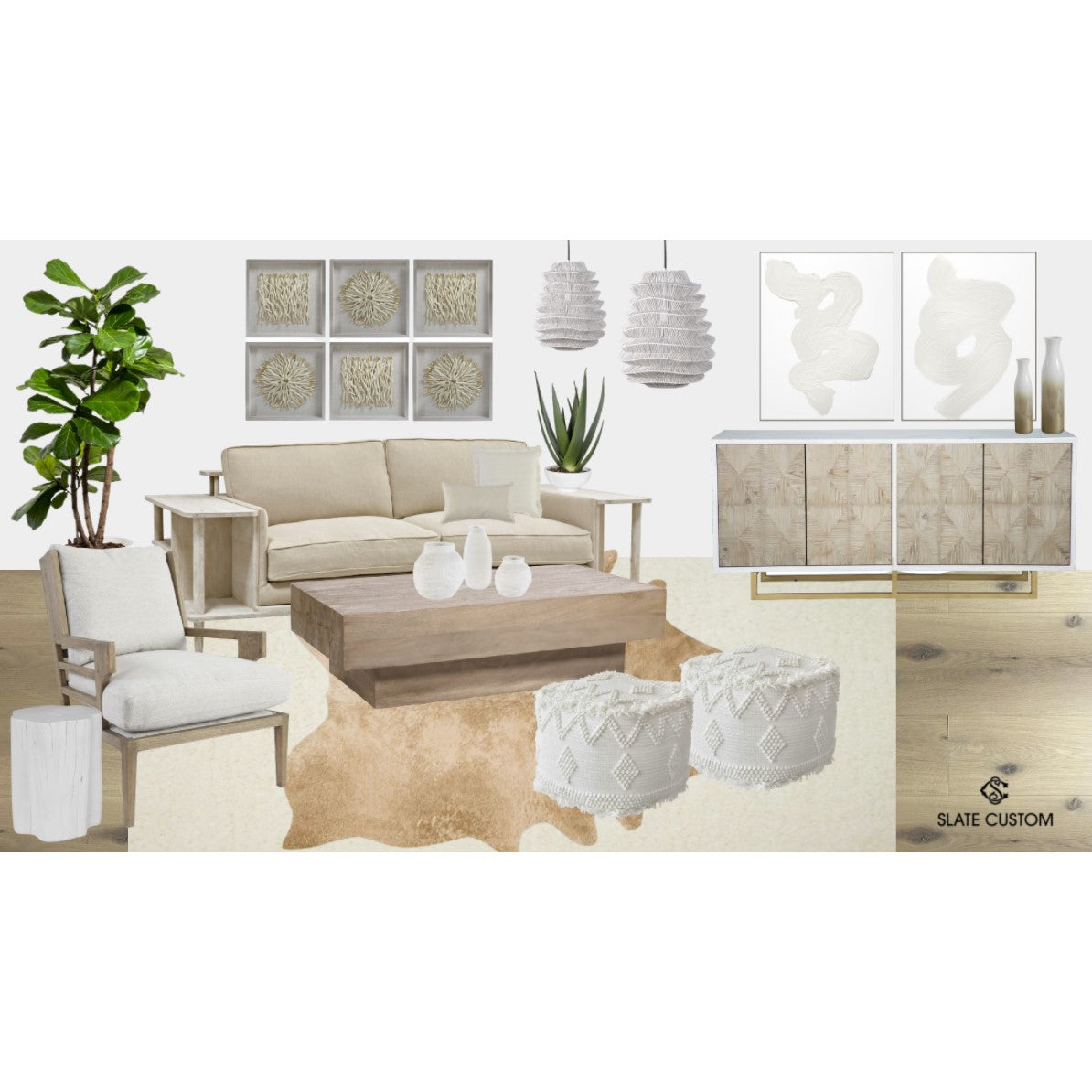 Curated Look - Neutral Living Room 1