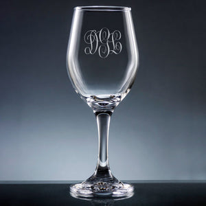 Classic Monogram Wine Glasses (Set of 6)