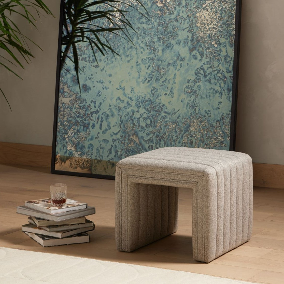 Fabric Ottomans & Stools