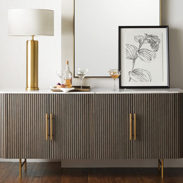 In Stock Furniture Collection: Reeded, Fluted + Slatted – SLATE CUSTOM